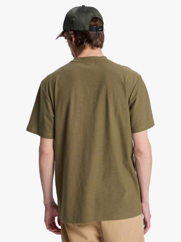 Slub Roundneck - Short Sleeve T-Shirt for Men  EQYKT04391