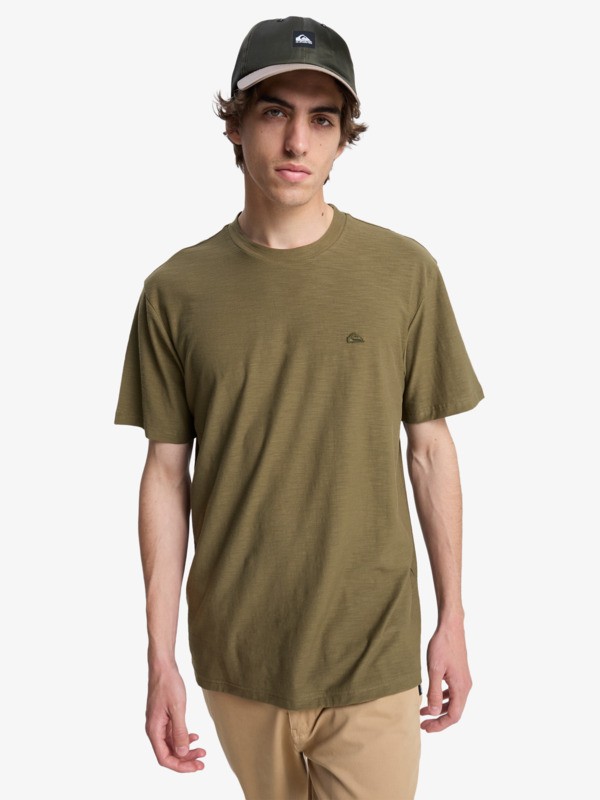 Slub Roundneck - Short Sleeve T-Shirt for Men  EQYKT04391