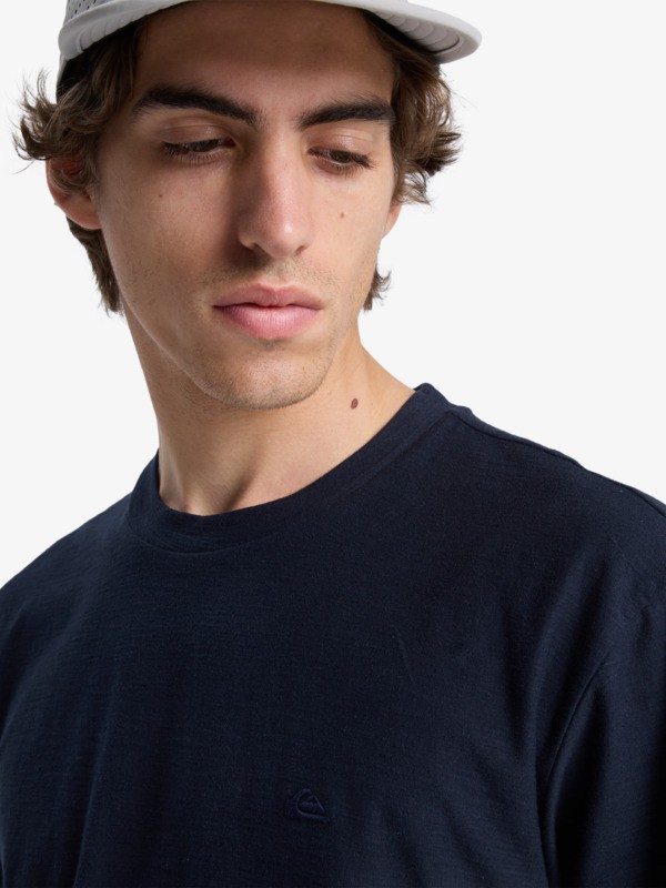 Slub Roundneck - Short Sleeve T-Shirt for Men  EQYKT04391