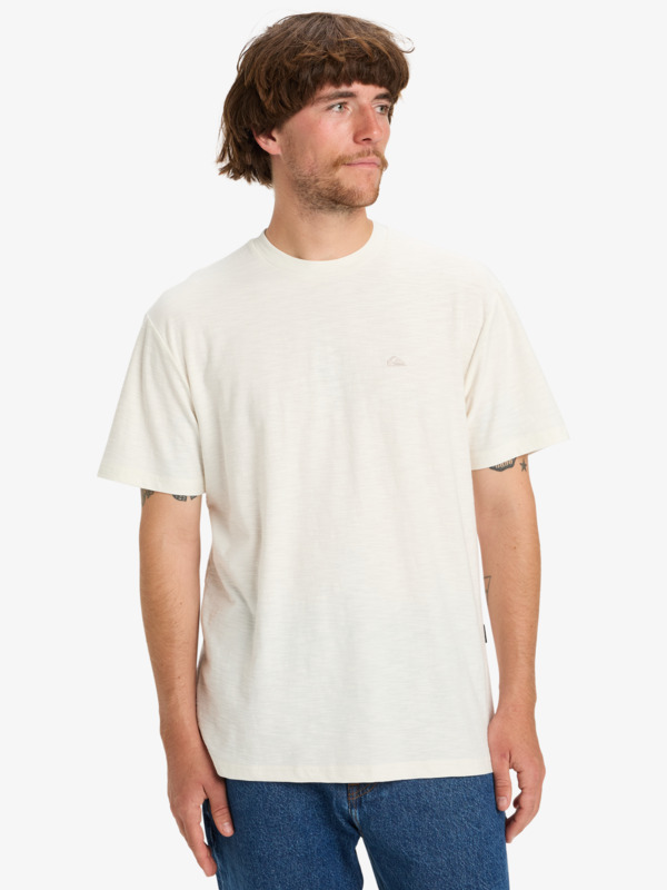 Slub Roundneck - Short Sleeve T-Shirt for Men  EQYKT04391