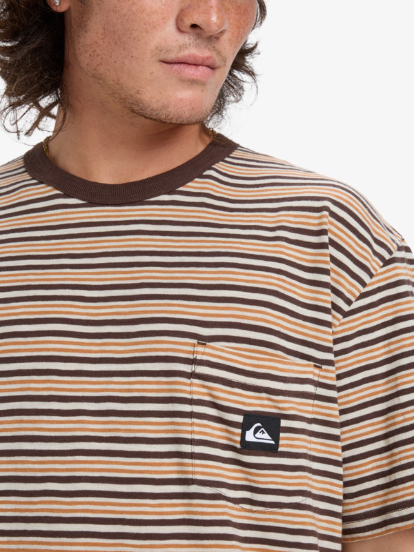 Onyx Striped - Short Sleeve T-Shirt for Men  EQYKT04393
