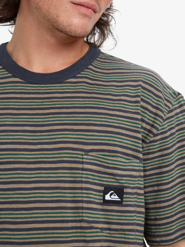 Onyx Striped - Short Sleeve T-Shirt for Men  EQYKT04393