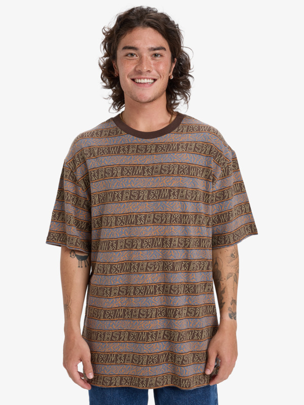 Sassi Jacquard - Short Sleeve T-Shirt for Men EQYKT04394