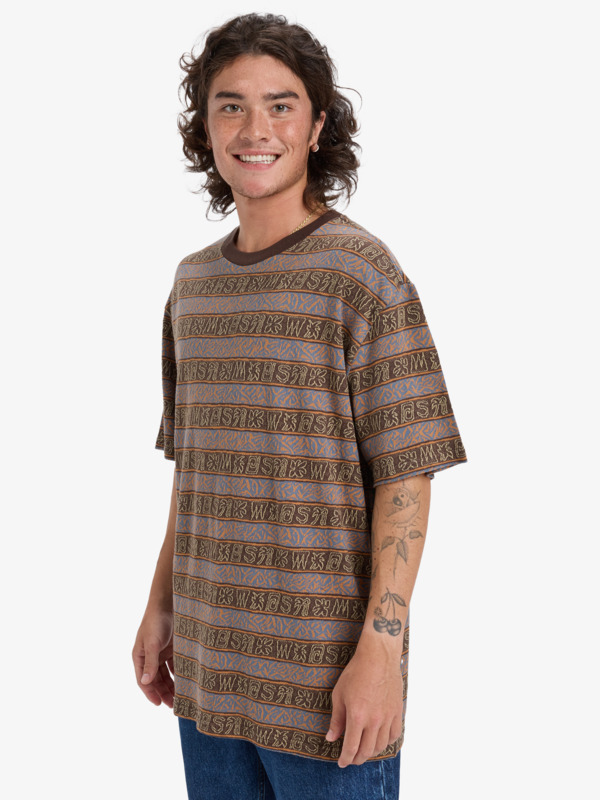 Sassi Jacquard - Short Sleeve T-Shirt for Men EQYKT04394