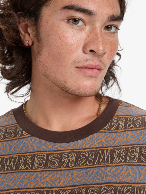 Sassi Jacquard - Short Sleeve T-Shirt for Men EQYKT04394