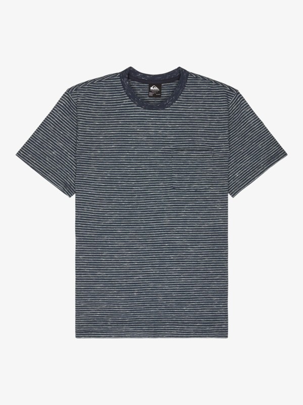 Lopaz Striped Pocket - Short Sleeve T-Shirt for Men  EQYKT04414