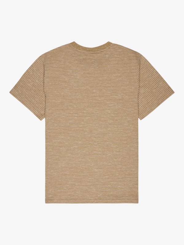 Lopaz Striped Pocket - Short Sleeve T-Shirt for Men  EQYKT04414