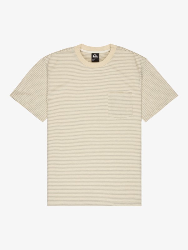 Lopaz Striped Pocket - Short Sleeve T-Shirt for Men  EQYKT04414