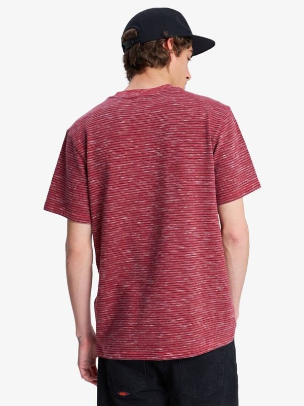 Lopaz Striped Pocket - Short Sleeve T-Shirt for Men  EQYKT04414