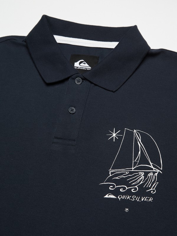 RTE DU RHUM SS POLO MERCH  EQYKT04466