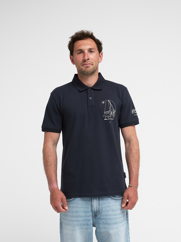 RTE DU RHUM SS POLO MERCH  EQYKT04466