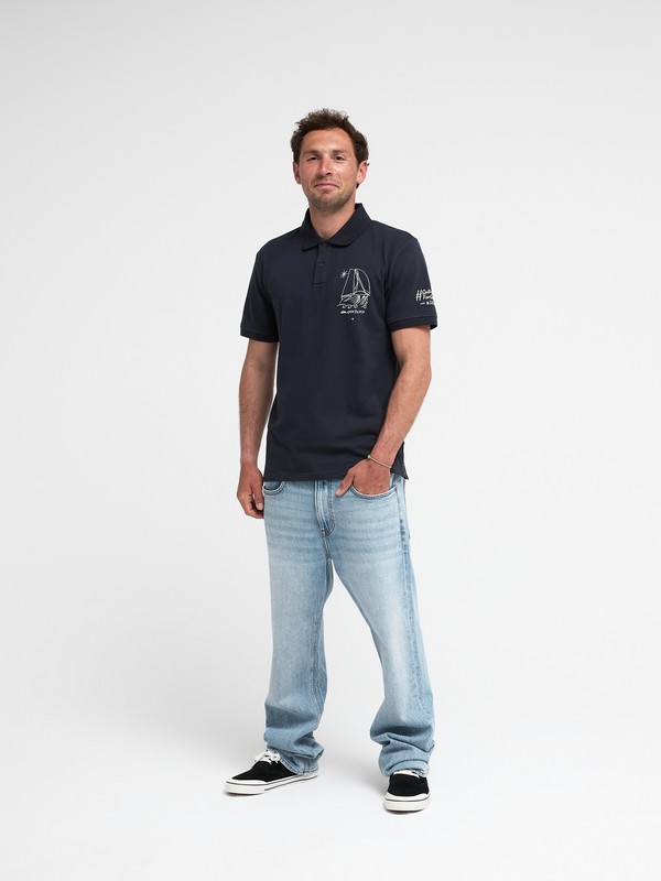 RTE DU RHUM SS POLO MERCH  EQYKT04466