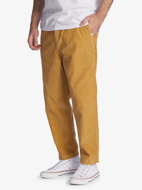 Corduroy Elastic - Tracksuit Bottoms for Men  EQYNP03228