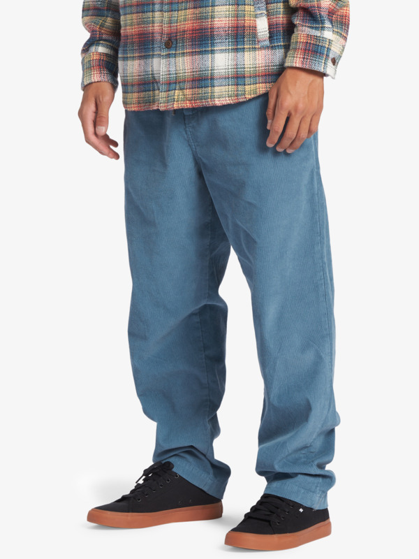 Cord Beach Cruiser - Elasticated Corduroy Trousers for Men  EQYNP03254