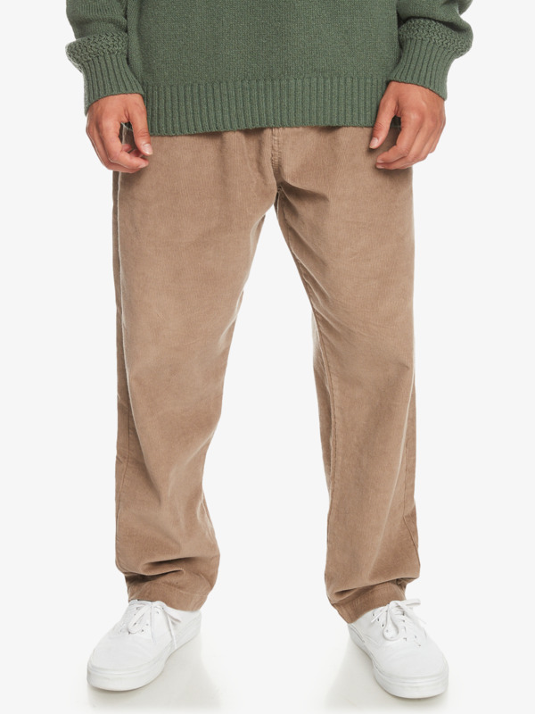 Cord Beach Cruiser - Elasticated Corduroy Trousers for Men  EQYNP03254