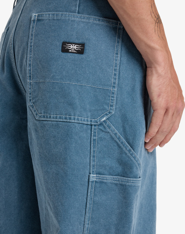 Mercury Straight Out - Wide Cargo Pants for Men EQYNP03325