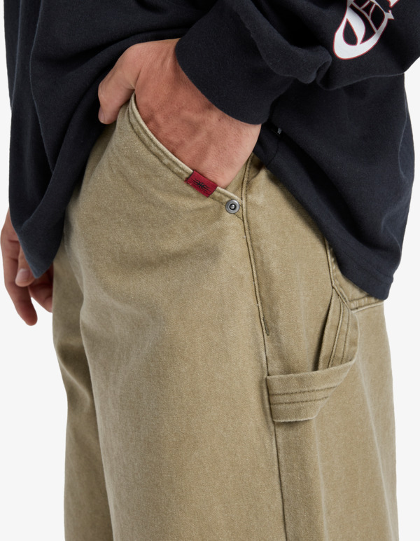 Mercury Straight Out - Wide Cargo Pants for Men  EQYNP03325