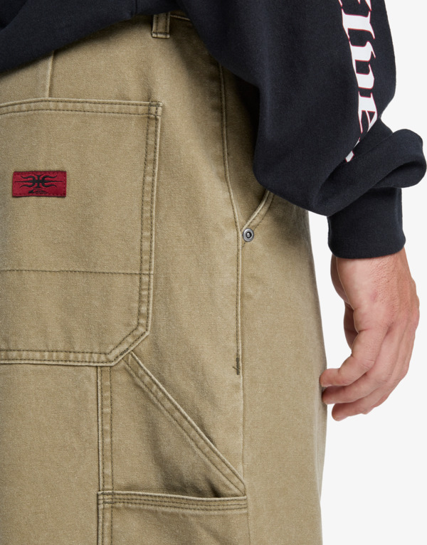 Mercury Straight Out - Wide Cargo Pants for Men  EQYNP03325