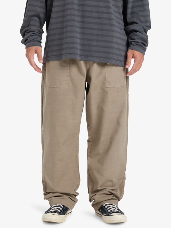 Double Crown - Elastic Waist Pants for Men  EQYNP03326