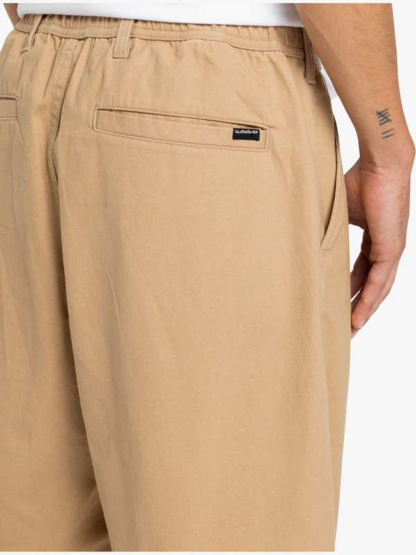 Urban Chill - Elasticated Cargo Shorts for Men  EQYNP03327