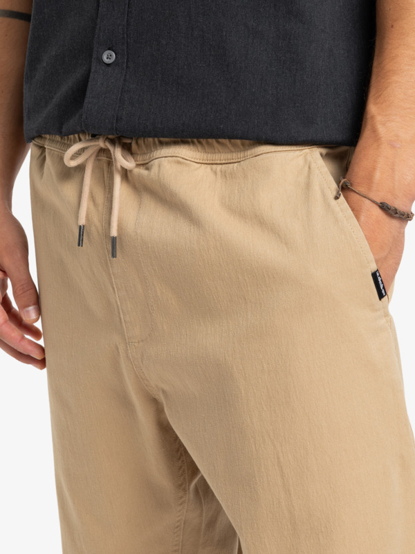 Taxer Regular Twill - Elasticated Cargo Shorts for Men  EQYNP03328