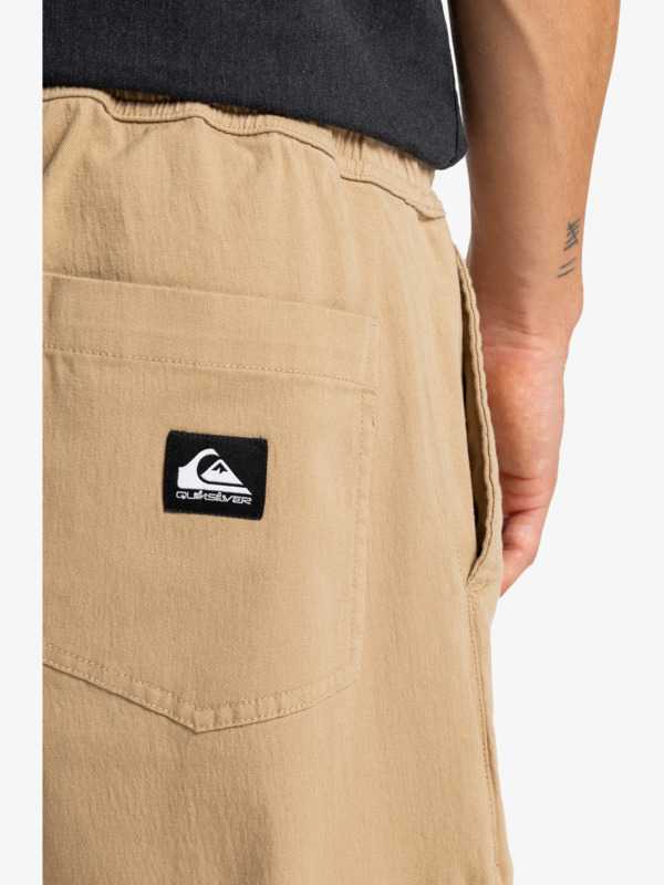 Taxer Regular Twill - Elasticated Cargo Shorts for Men  EQYNP03328