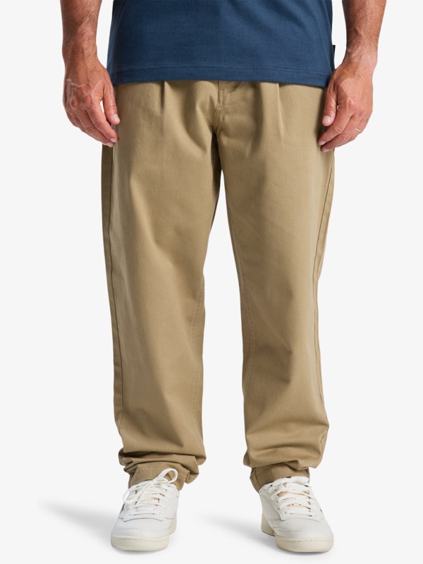 Diamond Pleated - Pleated Trousers for Men  EQYNP03330