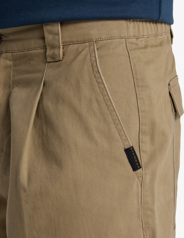 Diamond Pleated - Pleated Trousers for Men  EQYNP03330