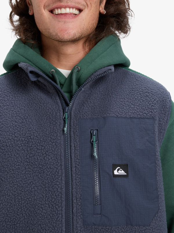 Clean Coast Gilet - Gilet Full Zip Fleece for Men  EQYPF03067