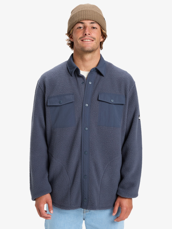 Clean Coast - Long Sleeve Overshirt for Men  EQYPF03068