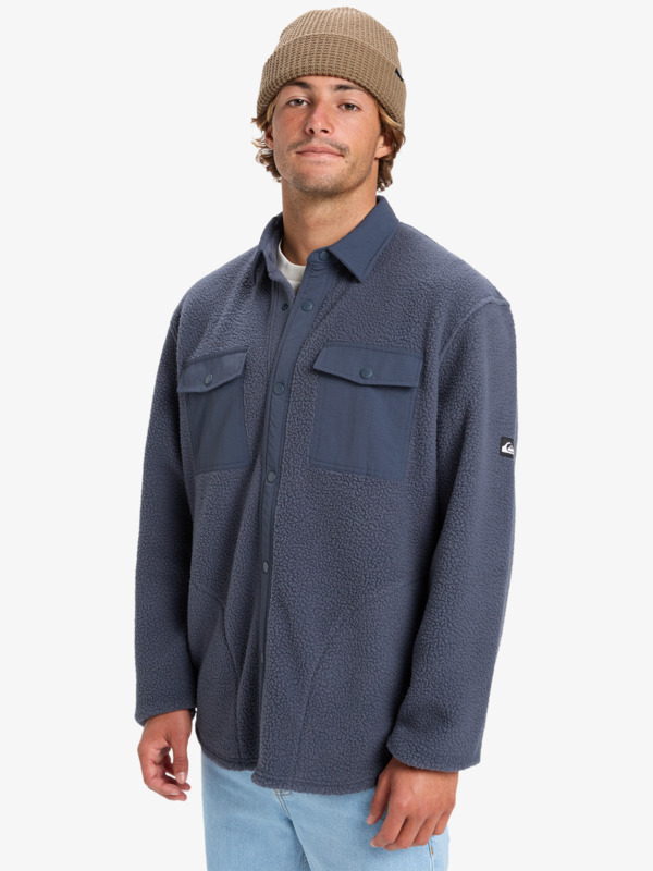 Clean Coast - Long Sleeve Overshirt for Men  EQYPF03068