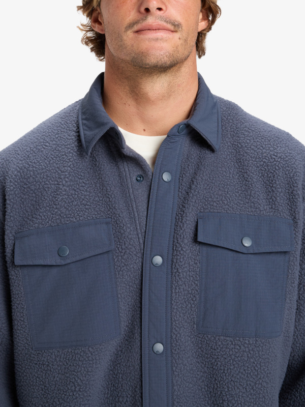 Clean Coast - Long Sleeve Overshirt for Men  EQYPF03068