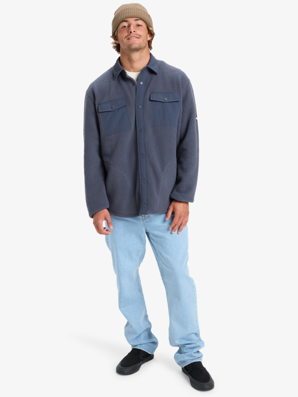 Clean Coast - Long Sleeve Overshirt for Men  EQYPF03068