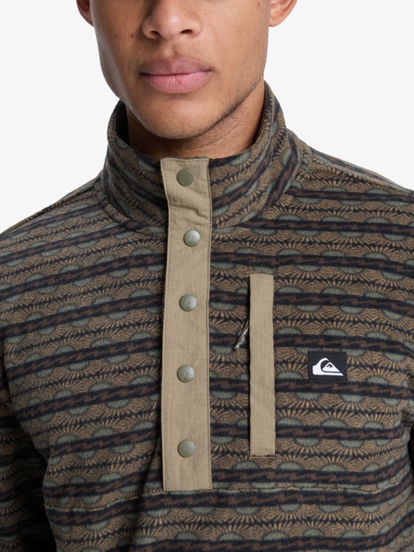 No Destination Hs - "Half Opening With Snaps Micro Fleece for Men  EQYPF03072