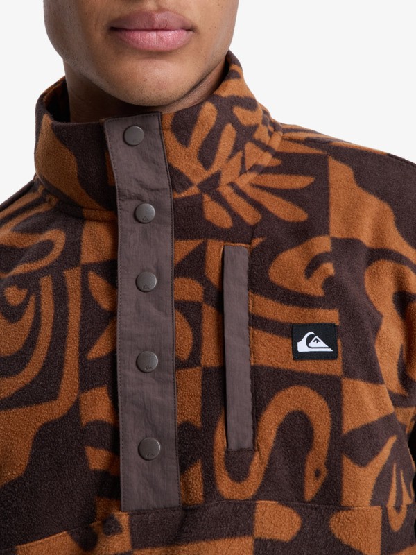 No Destination Hs - "Half Opening With Snaps Micro Fleece for Men  EQYPF03072