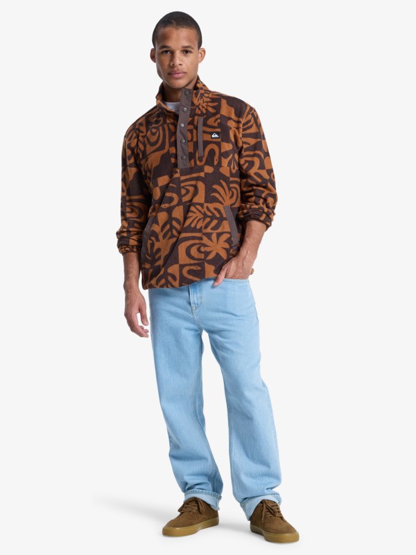 No Destination Hs - "Half Opening With Snaps Micro Fleece for Men  EQYPF03072