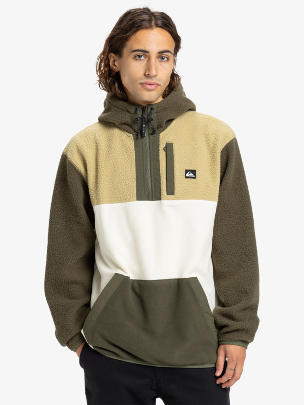 Ocean View Mix Up - Hooded Technical Fleece for Men  EQYPF03073