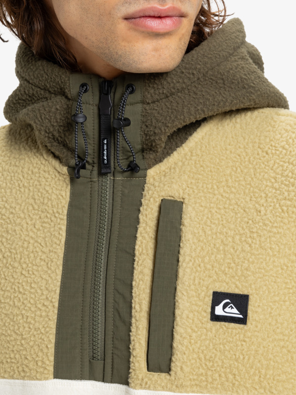 Ocean View Mix Up - Hooded Technical Fleece for Men  EQYPF03073