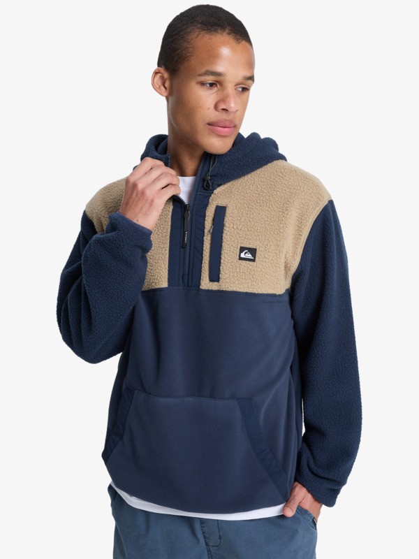 Ocean View Mix Up - Hooded Technical Fleece for Men  EQYPF03073