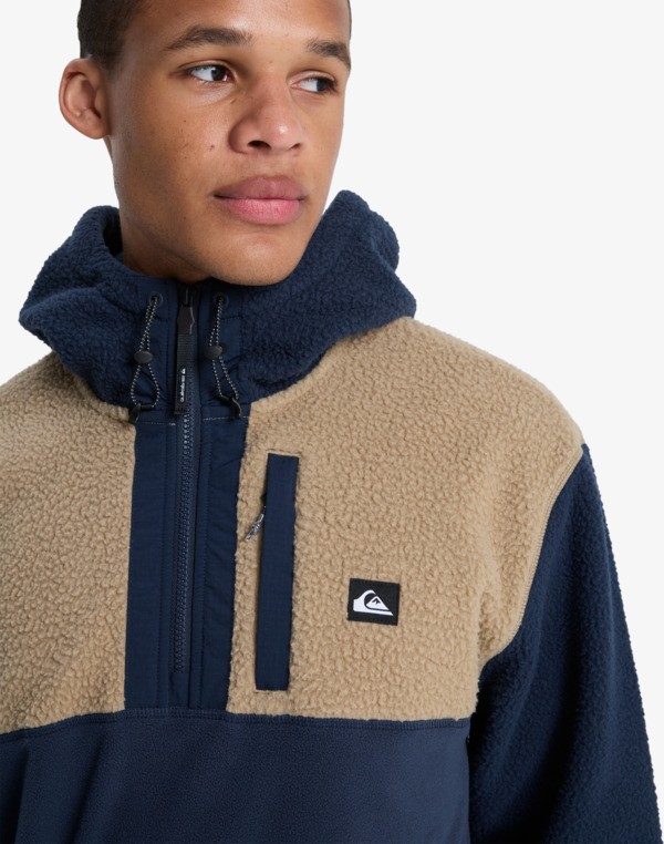 Ocean View Mix Up - Hooded Technical Fleece for Men  EQYPF03073