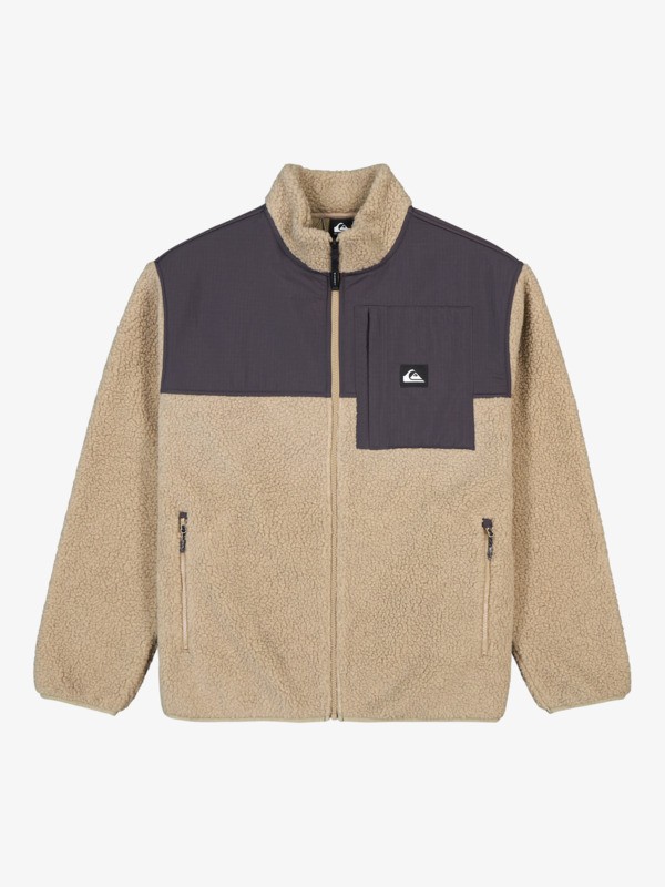 Shallow Water - Full Zip Sherpa Jacket for Men  EQYPF03076