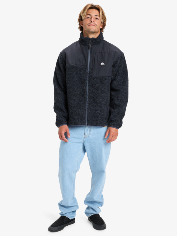 Shallow Water - Full Zip Sherpa Jacket for Men  EQYPF03076