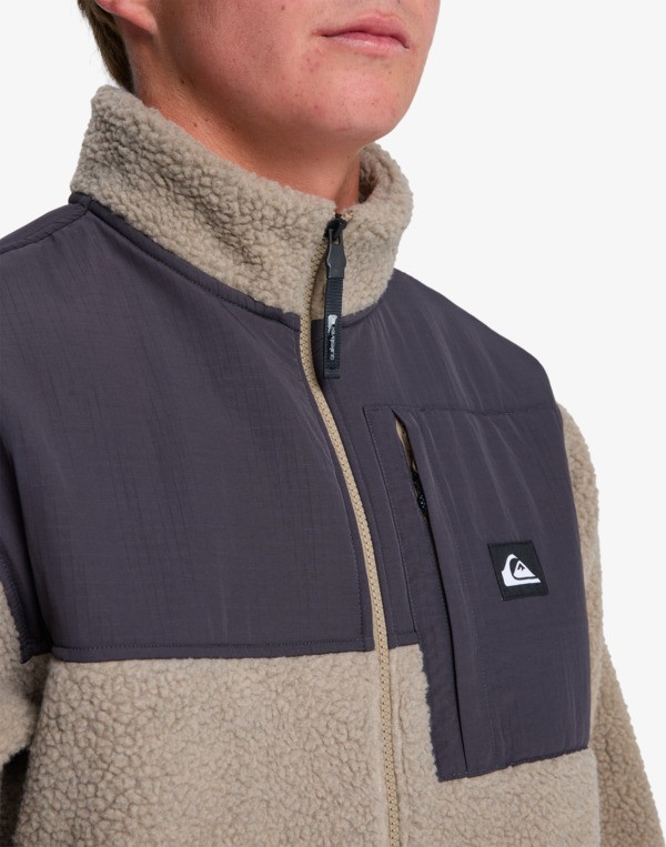Shallow Water - Full Zip Sherpa Jacket for Men  EQYPF03076