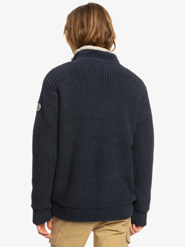 Boketto - Zip-Up Sherpa Lined Jumper for Men  EQYSW03260