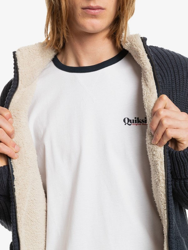 Boketto - Zip-Up Sherpa Lined Jumper for Men  EQYSW03260