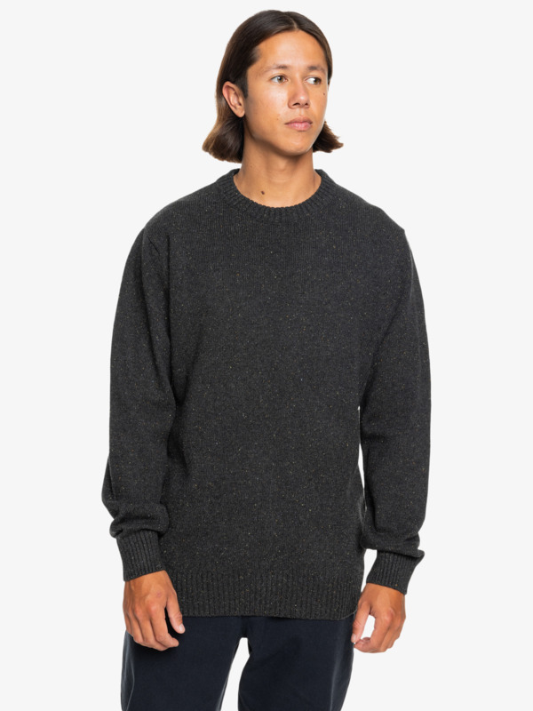 Crew neck jumper black hotsell