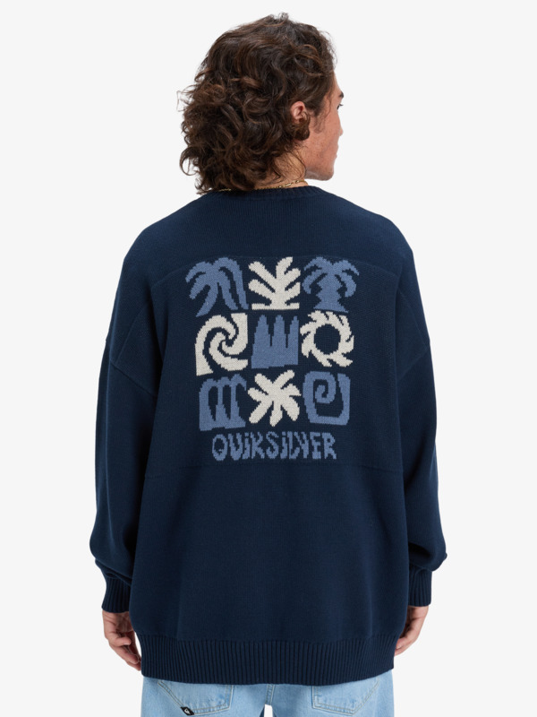Devils Jacquard Logo - Crew Neck Sweater for Men  EQYSW03333