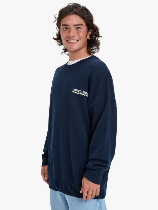 Devils Jacquard Logo - Crew Neck Sweater for Men  EQYSW03333