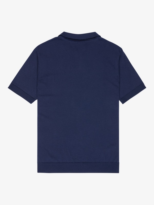 Diamond Polo Ss - Short Sleeve Knitted Polo for Men  EQYSW03335
