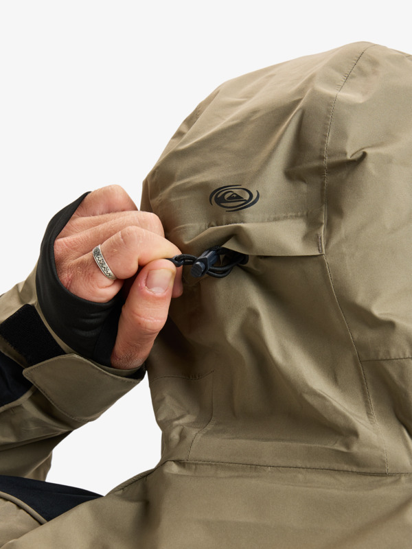 quiksilver, High Altitude GORE-TEX® - Funktionelle Snow-Jacke mit Kapuze für Männer, FALLEN ROCK (tzc0) High Altitude GORE-TEX® - Technical Snow Jacket for Men  EQYTJ03494